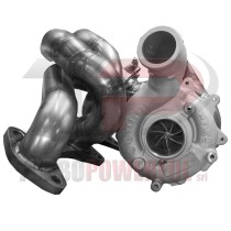 Turbina elaborata con collettore 4 in 1 Toyota Land Cruiser
