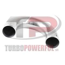 51mm - Curva in Alluminio 180°