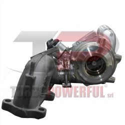 Turbo elaborato su cuscinetti GTB1752 Audi, Seat, Skoda, VK 8 valvole