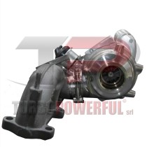 Turbo elaborato su cuscinetti GTB1752 Audi, Seat, Skoda, VK 8 valvole