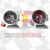 Turbo elaborato ABARTH su cuscinetti da GT1446 a GTX2554