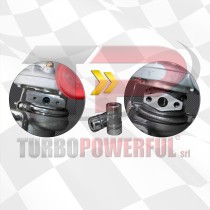 Turbo elaborato ABARTH su cuscinetti da GT1446 a GTX2554