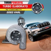 Turbo elaborato su cuscinetti 2263 VKRL Land Cruiser