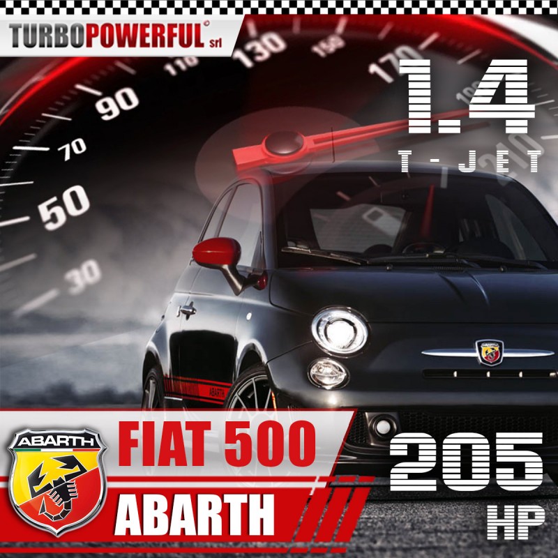 Turbo elaborato Fiat 500 Abarth 1.4 T-Jet 99 Kw - 135 CV