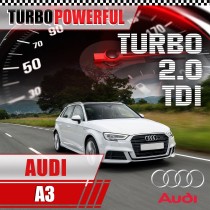Turbo elaborato Audi A3 Cabriolet / Sportback 2.0 TDI 140cv