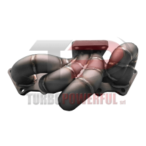 Kit upgrade turbo GTX Hybrid con Collettore 4in1 per 500 Abarth / Grande Punto