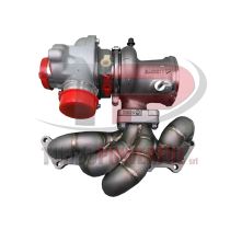 Kit upgrade turbo GTX Hybrid con Collettore 4in1 per 500 Abarth / Grande Punto