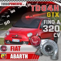 Turbina elaborata Abarth Punto GT TD04H GTX 320cv
