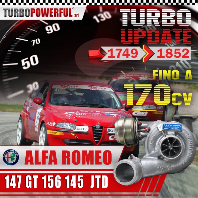 Turbina elaborata Alfa Romeo 147 JTD Update 1852 170cv