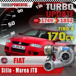 Turbina elaborata Fiat Stilo Marea JTD Update 1852 170cv