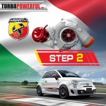 Turbo elaborato STEP 2 500 Abarth 595 G.Punto 1.4 T-Jet Turbo TD04 fino a 250CV