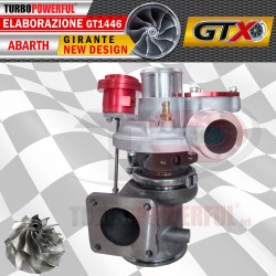 Turbo elaborato GTX 1446 per ABARTH con Girante NEW DESIGN