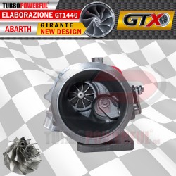 Turbo elaborato GTX 1446 per ABARTH con Girante NEW DESIGN