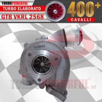 Turbo elaborato GTB VKRL 2568 a cuscinetti 400cv+