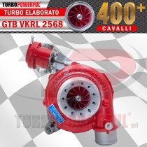 Turbo elaborato GTB VKRL 2568 a cuscinetti 400cv+
