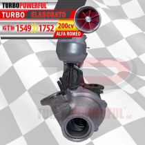 Turbo upgrade da GTB1549 a GTB1752 200cv Alfa Romeo