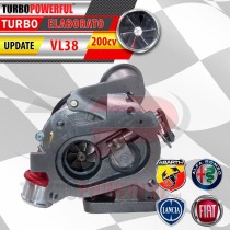 Turbo elaborato UPDATE VL38 step3 205cv - Abarth - Alfa - Fiat - Lancia