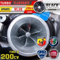 Turbo elaborato UPDATE VL38 step3 205cv Black edition - Abarth-Alfa-Fiat-Lancia