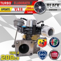 Turbo elaborato UPDATE VL38 step3 205cv Black edition - Abarth-Alfa-Fiat-Lancia