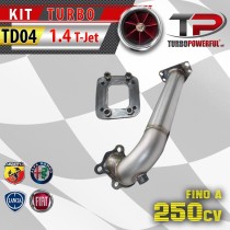 Kit turbo TD04 1.4 T-jet Step 2 250cv Abarth Fiat Alfa Romeo