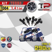 Kit turbo TD04 1.4 T-jet Step 3 290cv Abarth Fiat Alfa Romeo