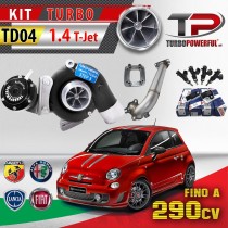 Kit turbo TD04 1.4 T-jet Step 3 290cv Abarth Fiat Alfa Romeo