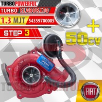 Turbo elaborato KP35-0005 Fiat 1.3 Mjt +50cv Step3