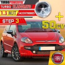 Turbo elaborato KP35-0005 Fiat 1.3 Mjt +50cv Step3