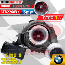 Turbo elaborato GTB2260VK Bmw Step1 320cv