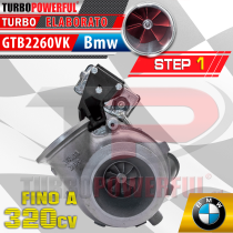 Turbo elaborato GTB2260VK Bmw Step1 320cv