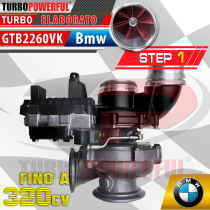 Turbo elaborato GTB2260VK Bmw Step1 320cv