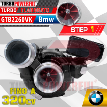 Turbo elaborato GTB2260VK Bmw Step1 320cv