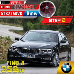 Turbo elaborato GTB2260VK Bmw Step2 350cv