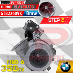 Turbo elaborato GTB2260VK Bmw Step2 350cv