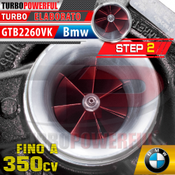 Turbo elaborato GTB2260VK Bmw Step2 350cv