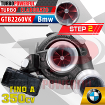 Turbo elaborato GTB2260VK Bmw Step2 350cv