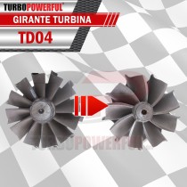 Turbo elaborato TD04HL Anti Surge STEP 3 per Abarth 1.4 T-Jet fino a 300CV