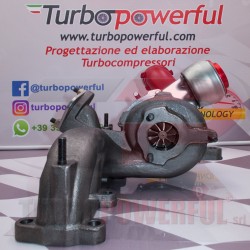 Elaborazione turbo GT1856 Hybrid fino a 250cv Volkswagen