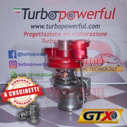 Turbo elaborato 1446 Garrett 2555R GTX 2°gen a cuscinetti Abarth 799502
