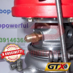 Turbo elaborato 1446 Garrett 2555R GTX 2°gen a cuscinetti Abarth 799502
