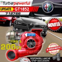 Turbo elaborato da GT1749 a GT1852 a cuscinetti 200cv Alfa Romeo 712766