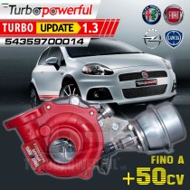 Turbo elaborato Fiat Alfa Lancia 1.3 mjt 54359710014 +50cv