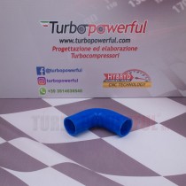 Curva in silicone 90° Ø 45mm - lunghezza 100mm