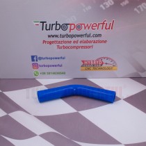Curva in silicone 45° Ø 35mm - lunghezza 150mm