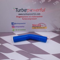 Curva in silicone 45° Ø 40mm - lunghezza 150mm
