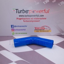 Curva in silicone 45° Ø 50mm - lunghezza 150mm