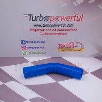 Curva in silicone 45° Ø 45mm - lunghezza 150mm