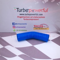 Curva in silicone 45° Ø 60mm - lunghezza 150mm