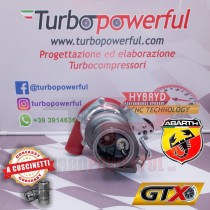 Turbo elaborato Abarth GTX da 300cv a 450cv step 1-2-3-4