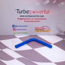 Curva in silicone 90° Ø 16mm - lunghezza 200mm